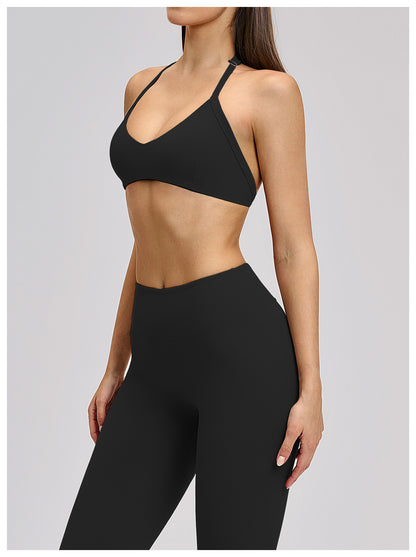 SOLBANA Form Open-Back Halter Bra - alternate product view