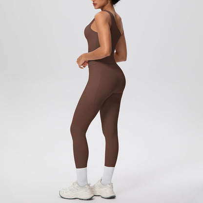 SOLBANA Studio One-Shoulder Legging Set - alternate product view