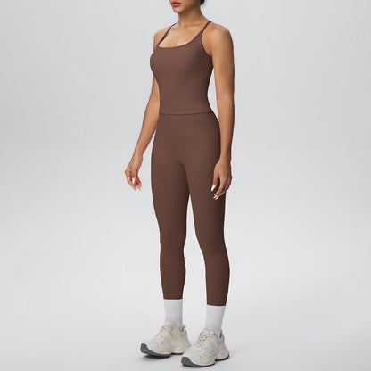 SOLBANA Form H-Back 2-Piece Legging Set - alternate product view