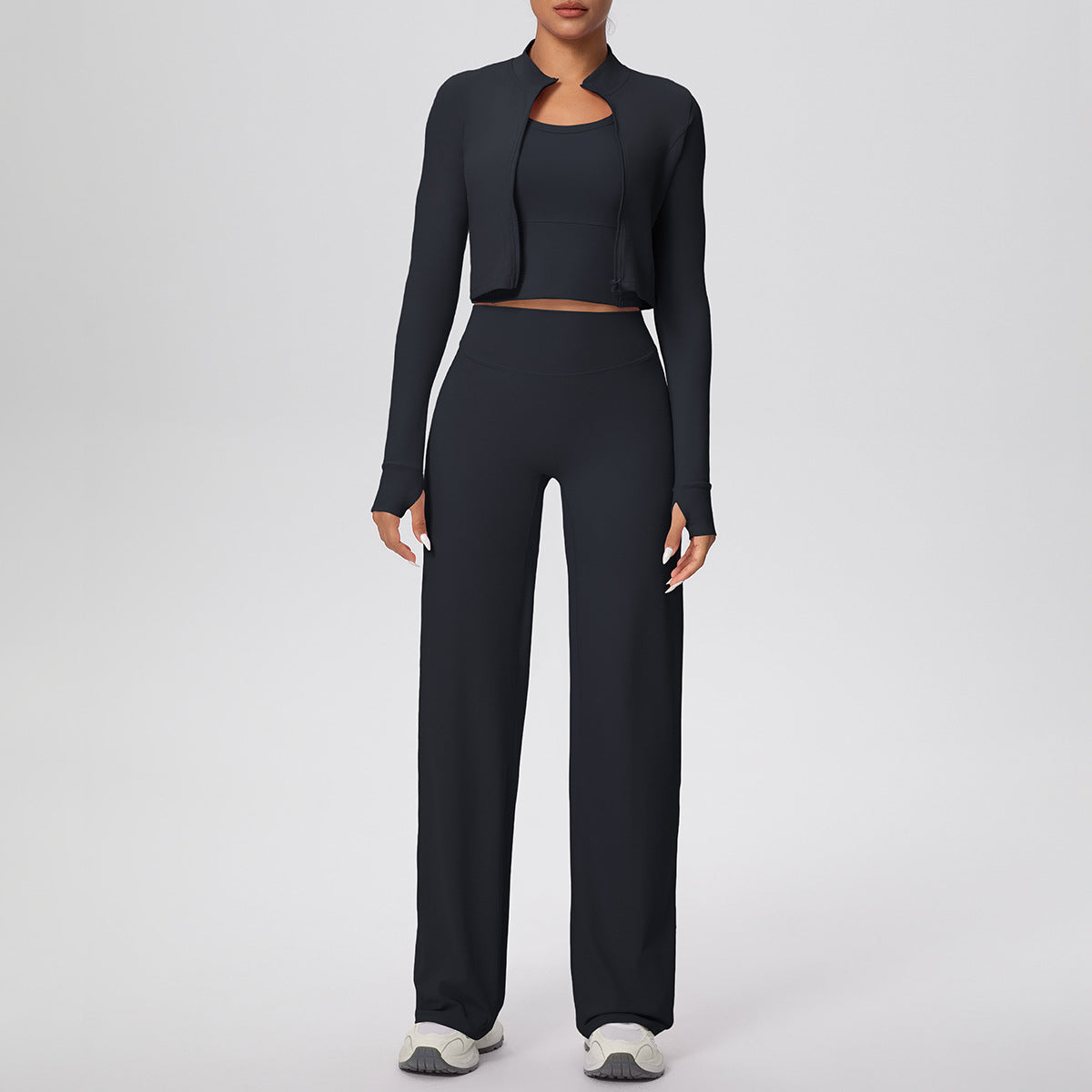 SOLBANA Coast Zip matching activewear three-piece set