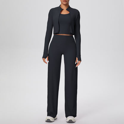 SOLBANA Coast Zip matching activewear three-piece set