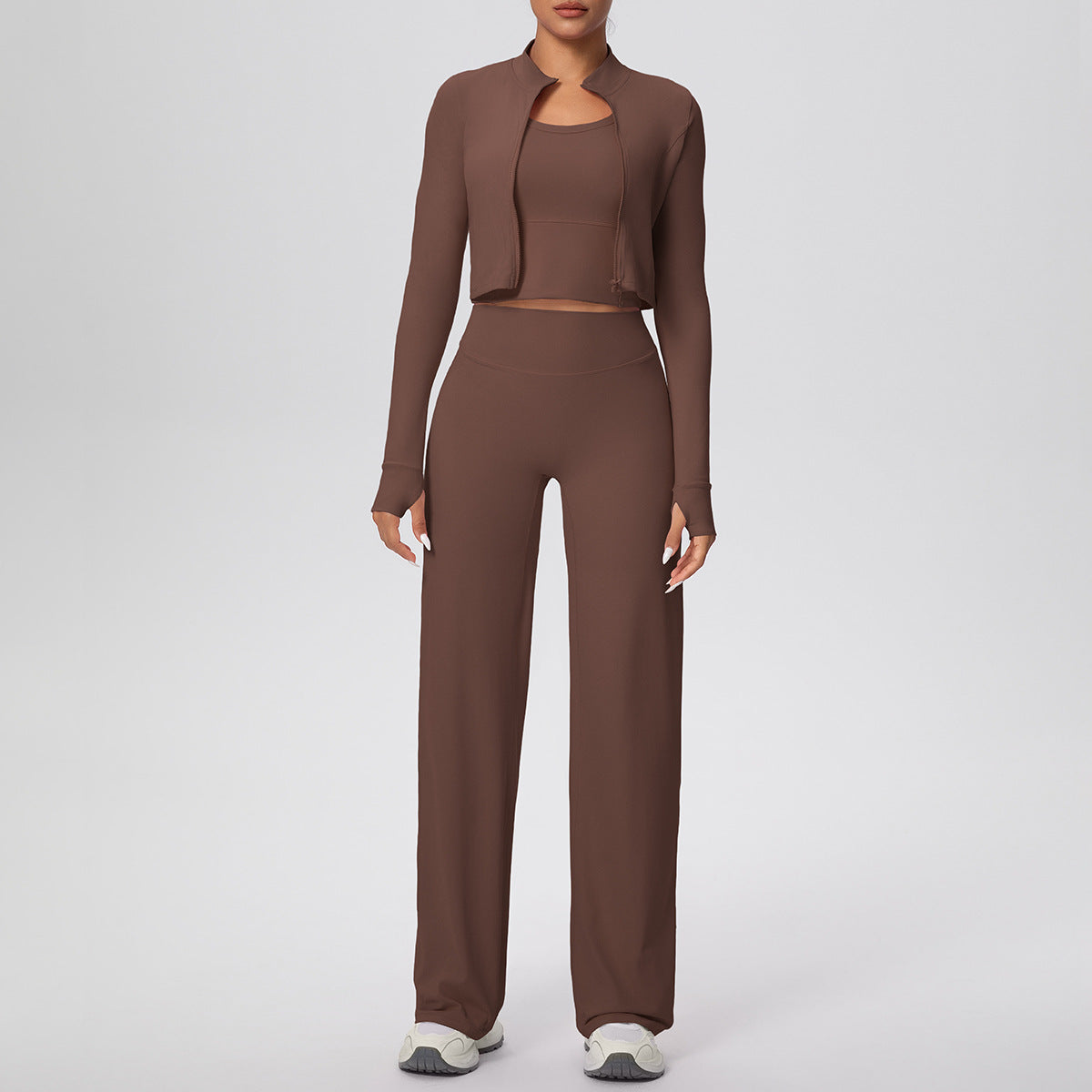 SOLBANA Coast Zip matching three-piece pant outfit