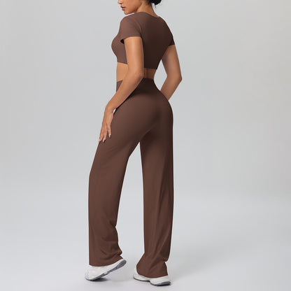 SOLBANA Coast Tee 2-Piece Pant Set - alternate product view