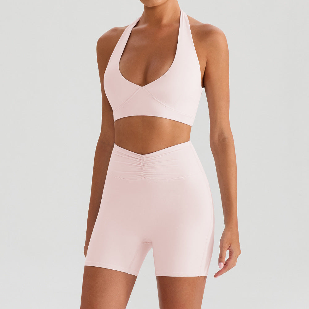 SOLBANA Studio Halter 2-Piece Set - Ballet bra and shorts