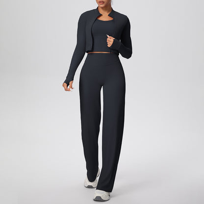 Women's Coast Zip matching three-piece pant set