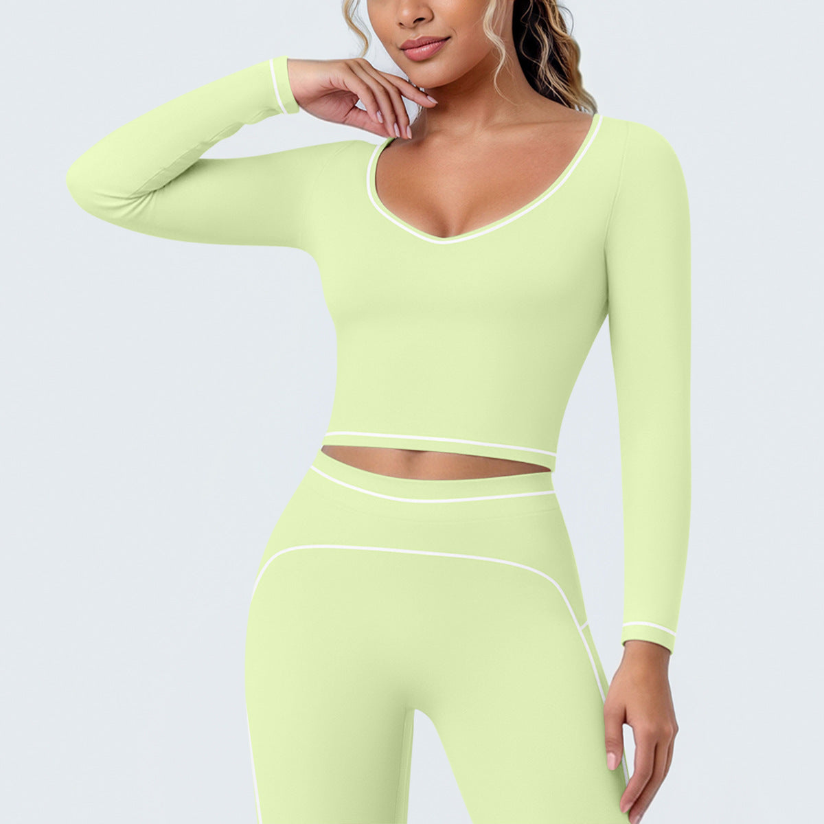 SOLBANA Contour Contrast Long Sleeve - alternate product view