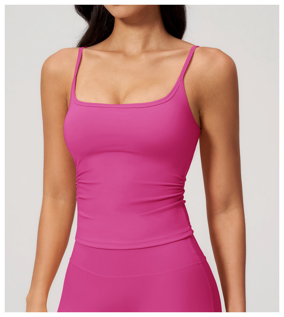 SOLBANA Studio Ruched Tank - alternate product view