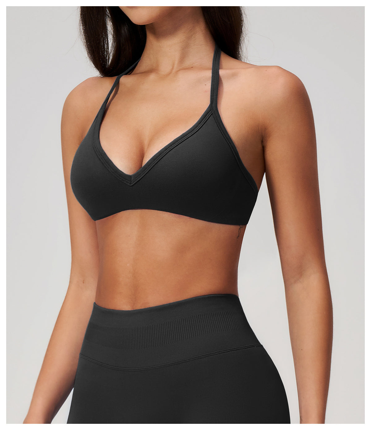 SOLBANA Studio Seamless Halter Bra - alternate product view