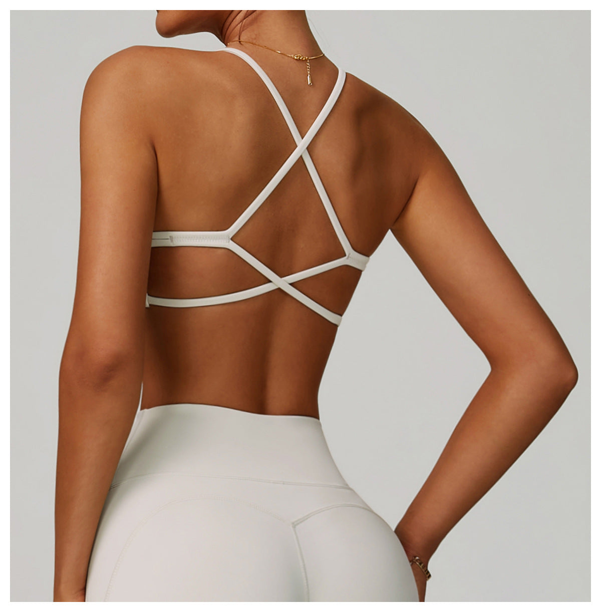SOLBANA Studio Lace-Up Bra