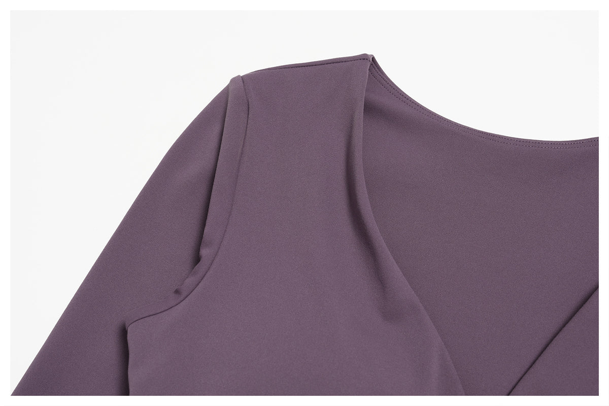 SOLBANA Studio Ruched Long Sleeve - alternate product view