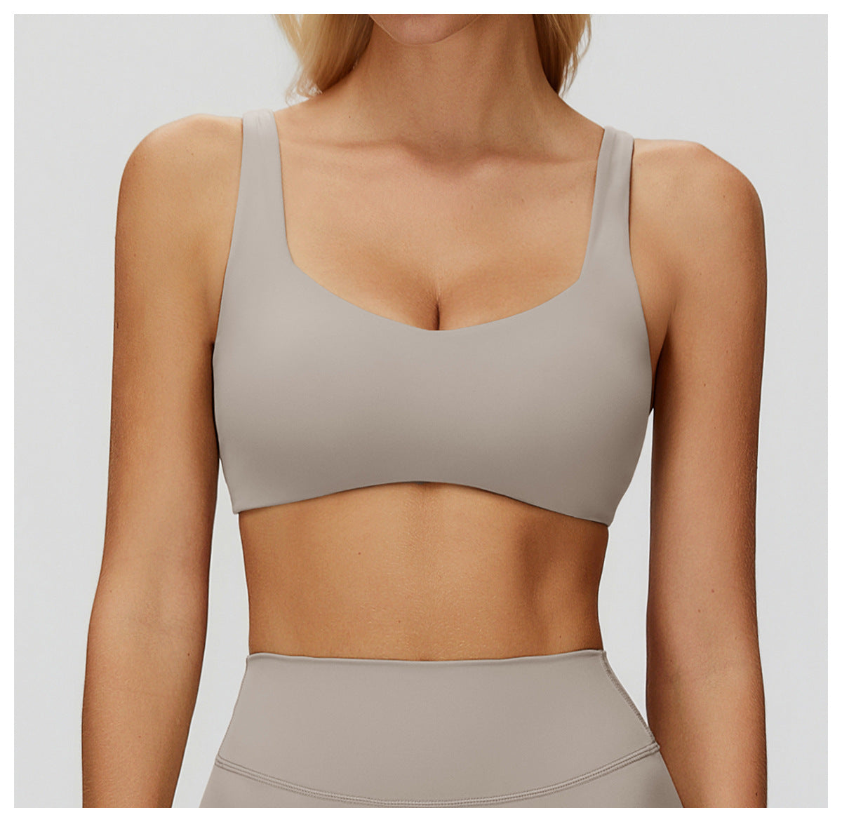 SOLBANA Studio Fine-Strap Bra - alternate product view