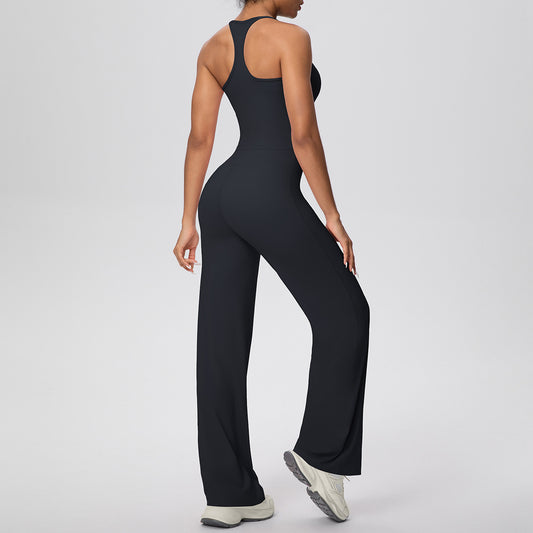 SOLBANA Coast H-Back Pant Set in Black