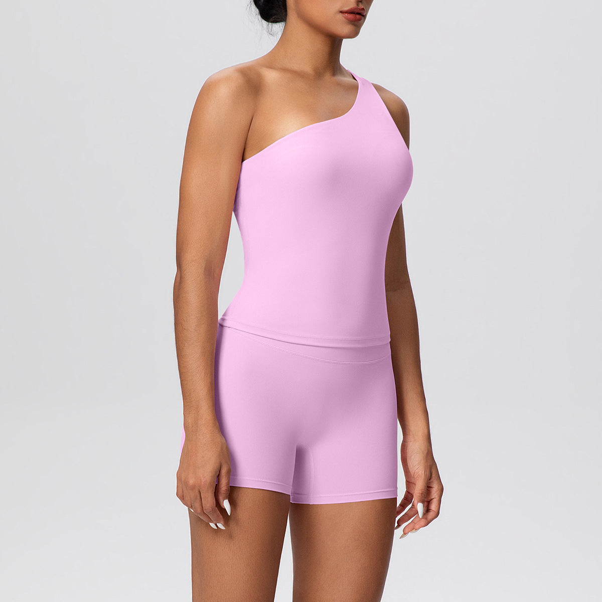 SOLBANA Studio Asymmetric 2-Piece Short Set - alternate product view