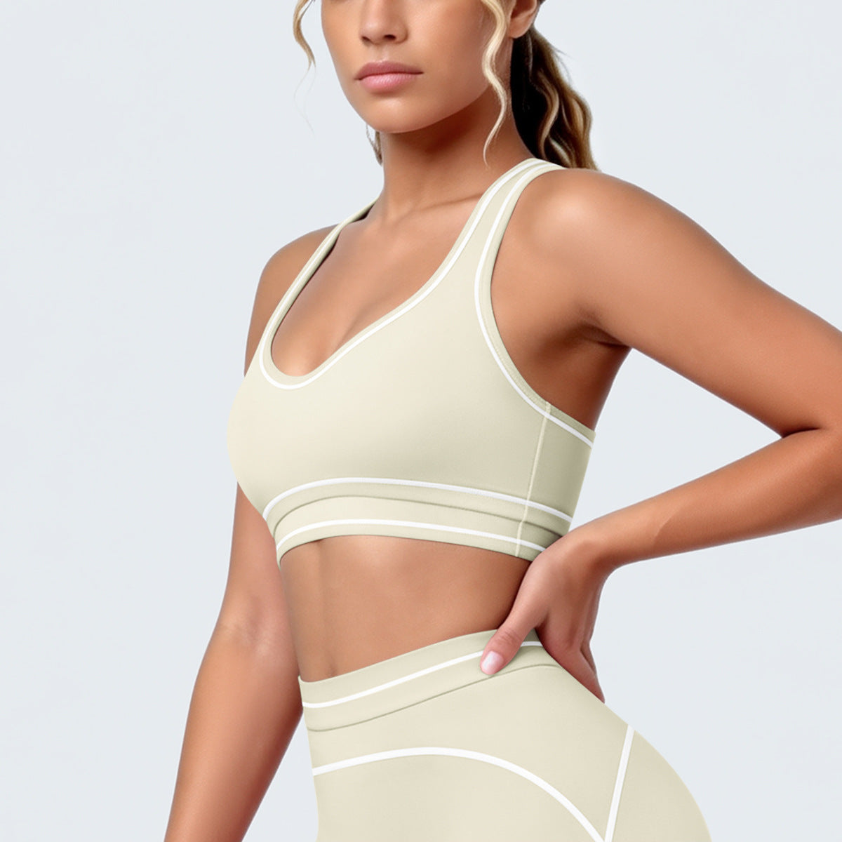 SOLBANA Contour Contrast U-Back Bra - alternate view