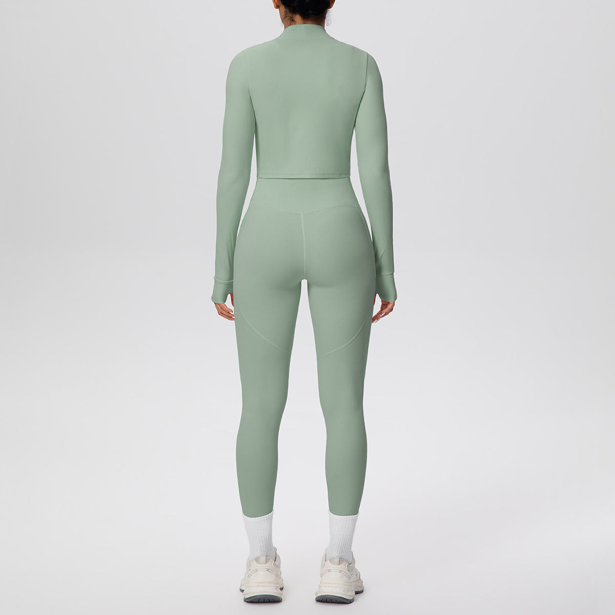 SOLBANA Studio Zip Pocket Legging Set - alternate product view