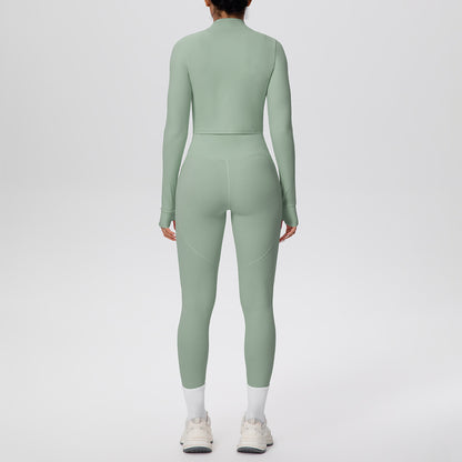 SOLBANA Studio Zip Pocket Legging Set - alternate product view