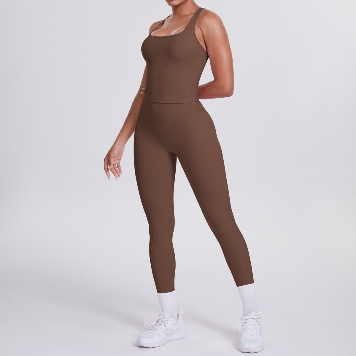 SOLBANA Form Tank 2-Piece Legging Set - alternate product view