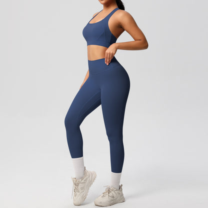 SOLBANA Studio Tie-Back 2-Piece Legging Set - alternate product view