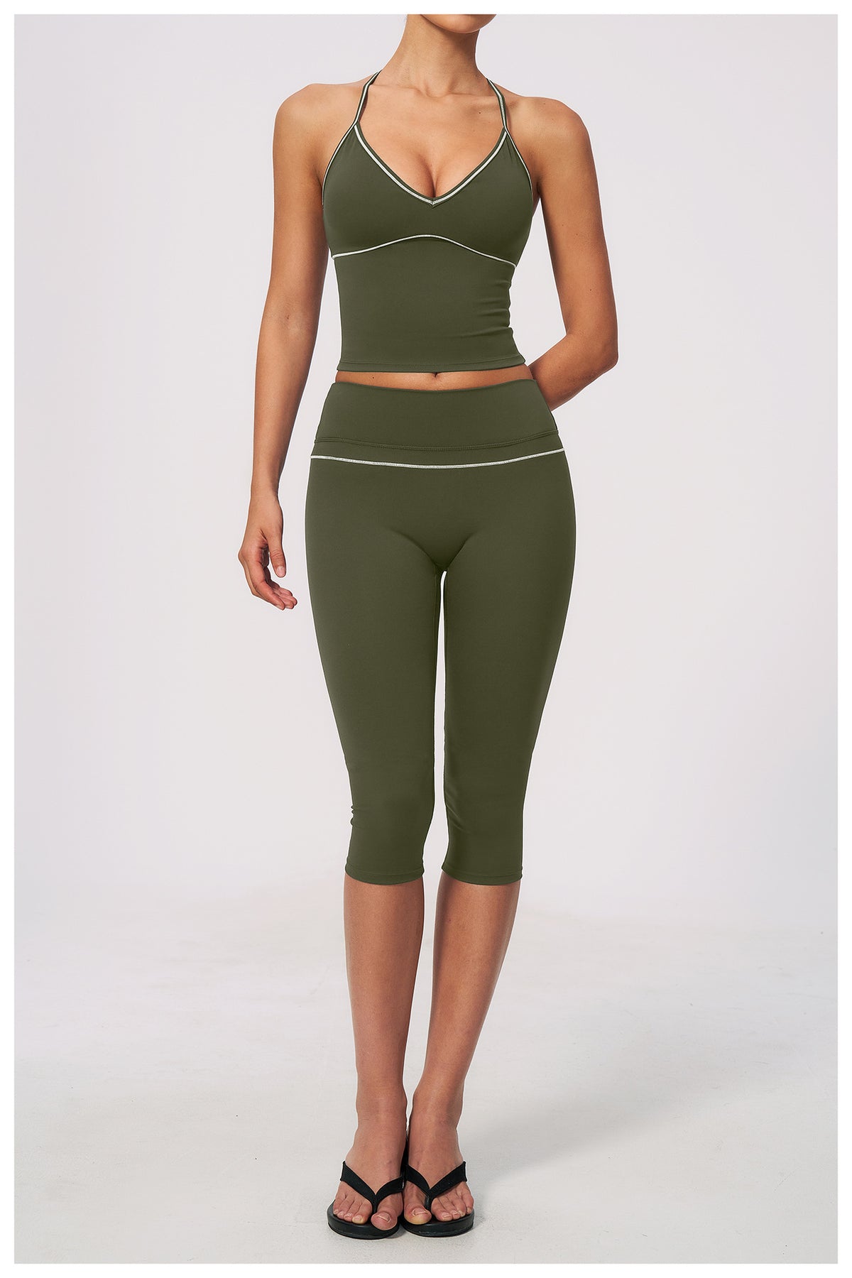 SOLBANA Riviera High-Rise Capri - alternate product view