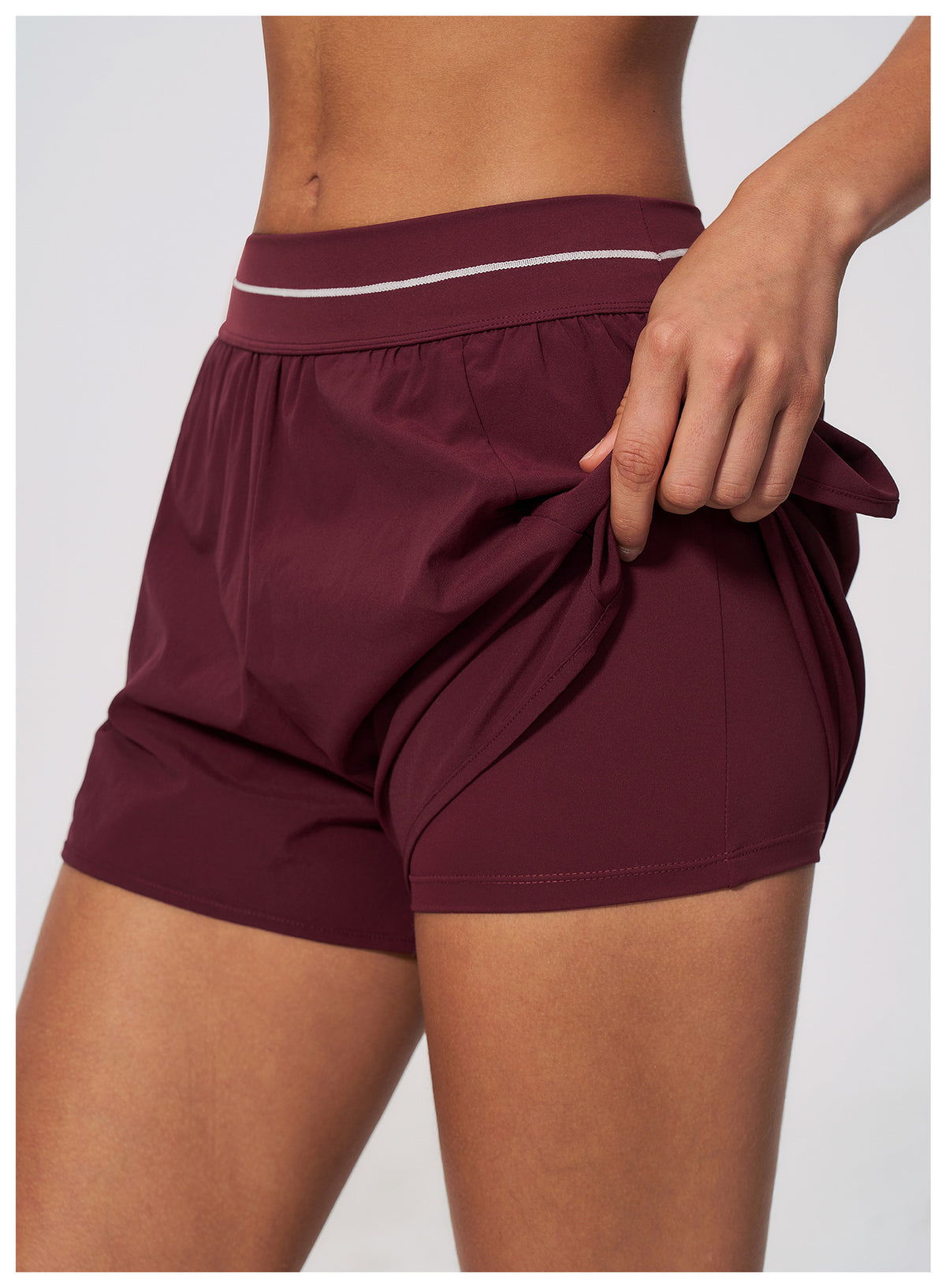 SOLBANA Riviera Layered Stripe Short - alternate product view