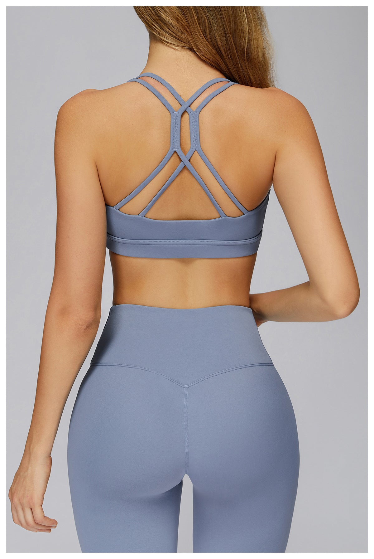 SOLBANA Studio Crossback Cutout Bra - alternate product view