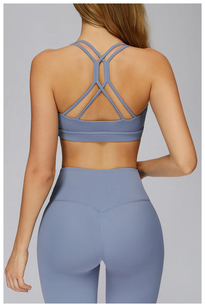 SOLBANA Studio Crossback Cutout Bra - alternate product view