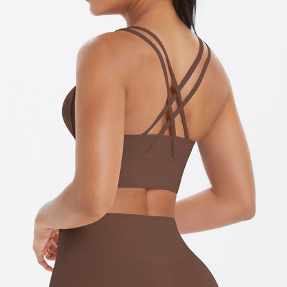SOLBANA Form Double-Strap Crossback Bra - alternate product view