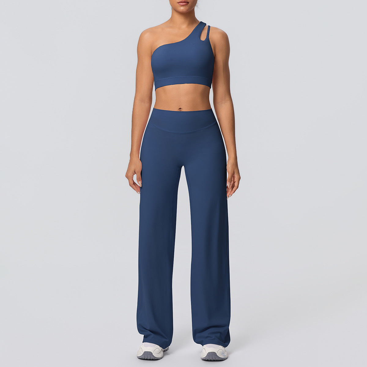 SOLBANA Studio Asymmetric 2-Piece Straight-Pant Set - alternate product view