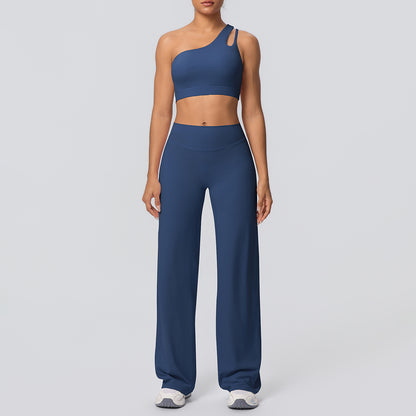SOLBANA Studio Asymmetric 2-Piece Straight-Pant Set - alternate product view