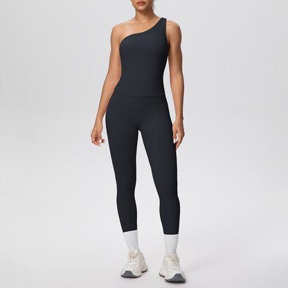 SOLBANA Studio One-Shoulder Legging Set - alternate product view