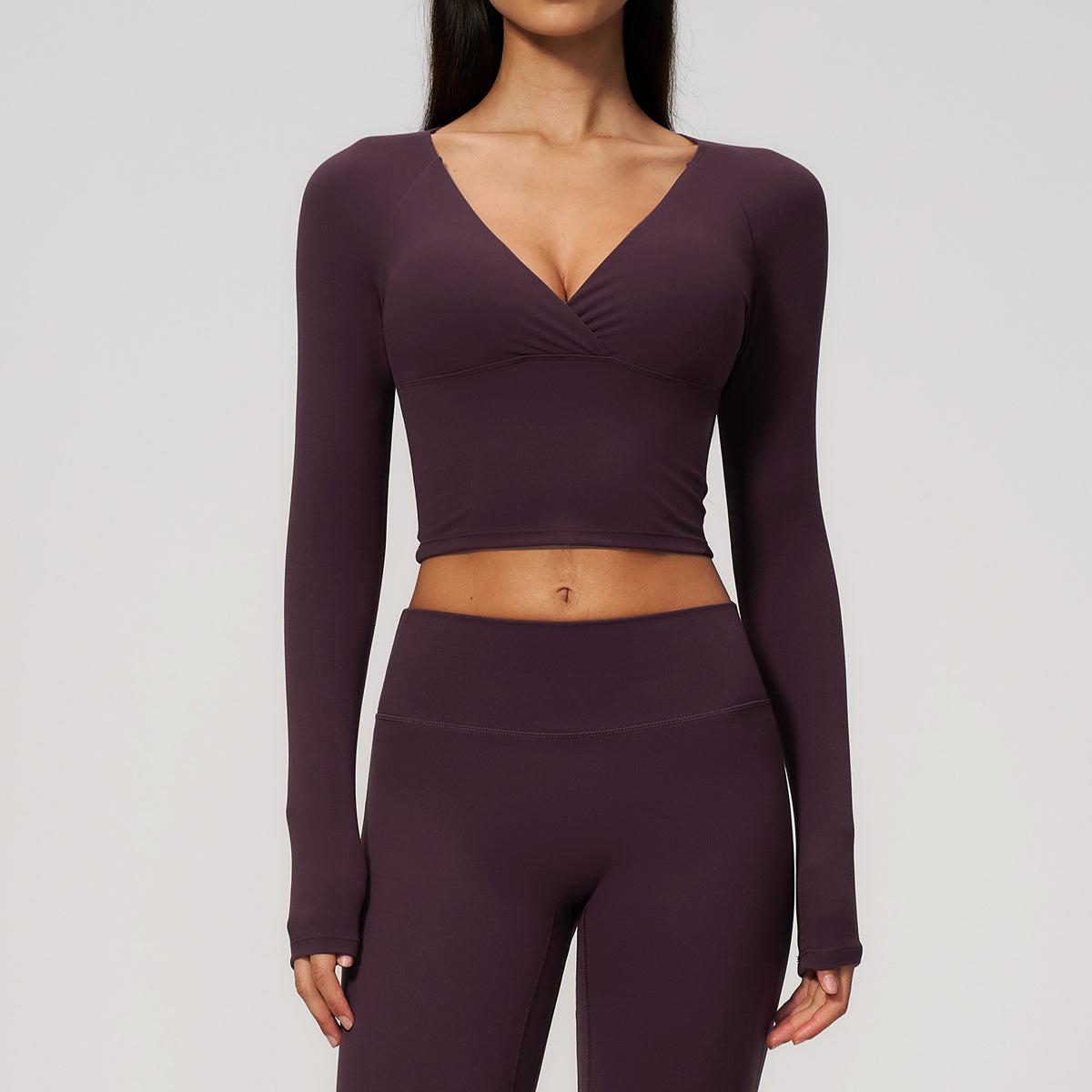 SOLBANA Form Long Sleeve in Berry