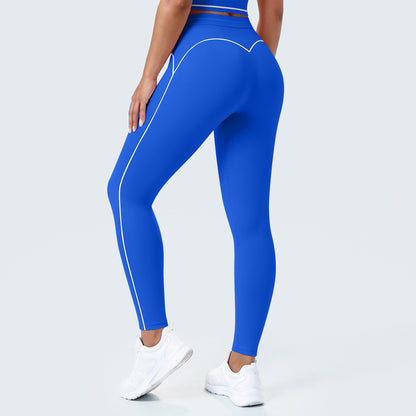 SOLBANA Contour Contrast Legging in Ocean