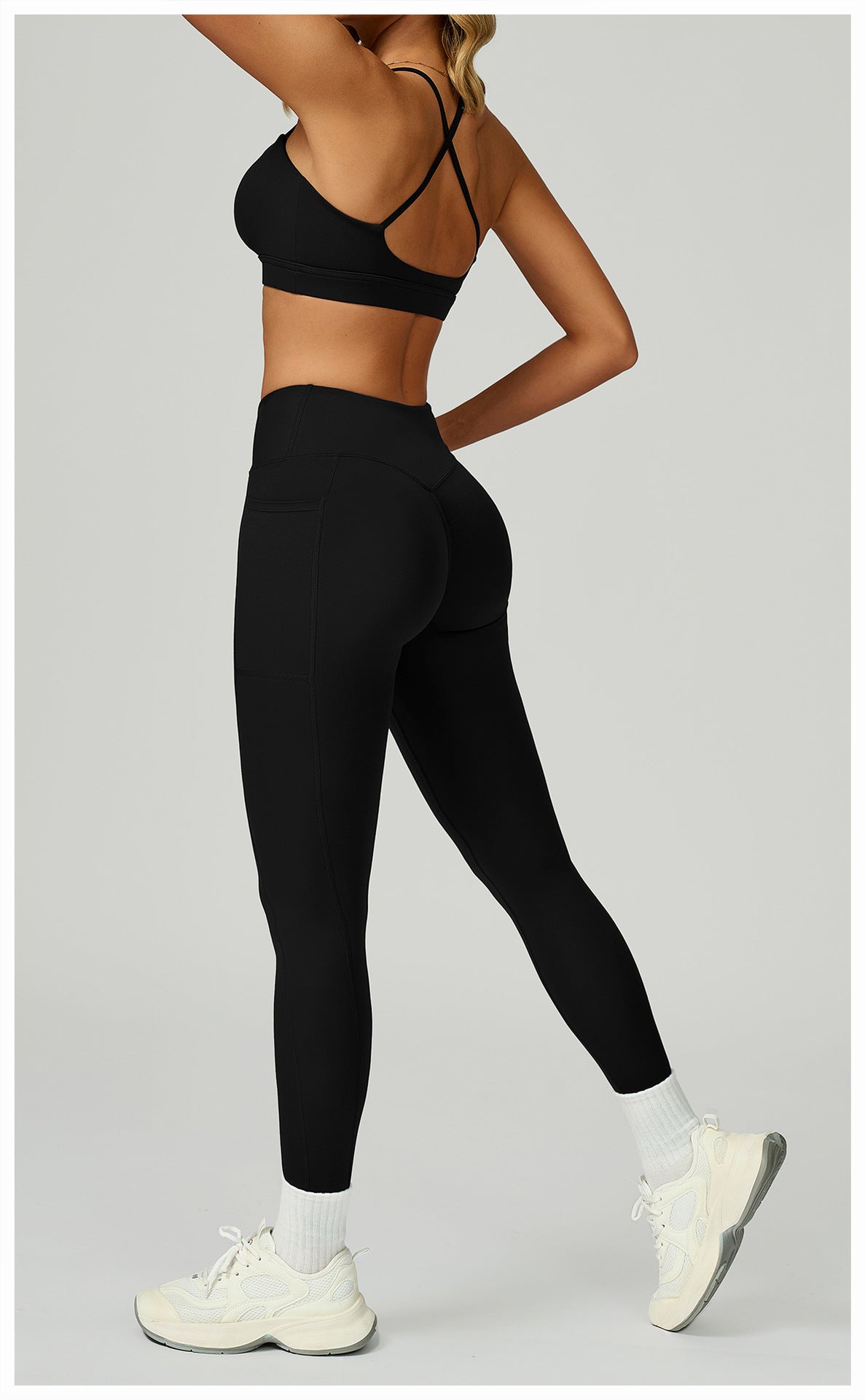 SOLBANA Studio Cross-Waist Legging - alternate product view