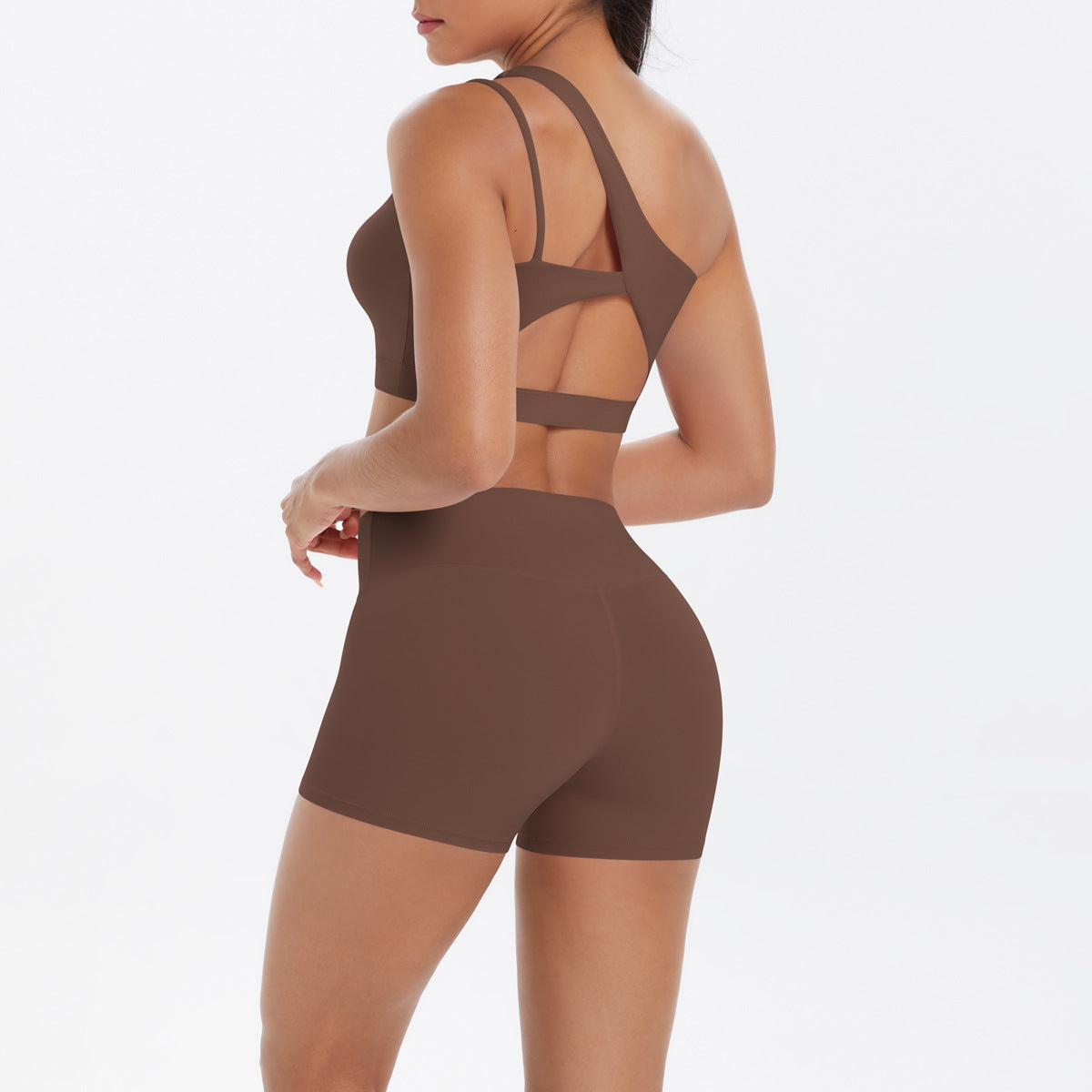 SOLBANA Studio One-Shoulder Short Set - alternate product view