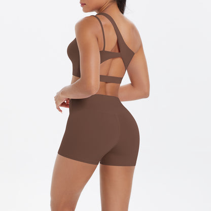 SOLBANA Studio One-Shoulder Short Set - alternate product view