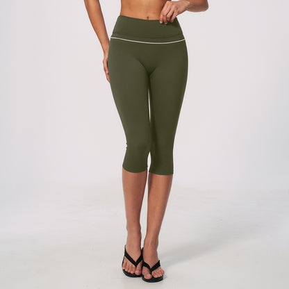 SOLBANA Riviera High-Rise Capri in Olive