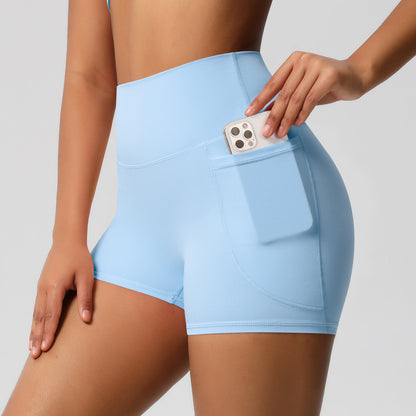 SOLBANA Form Pocket Short in Sky Blue