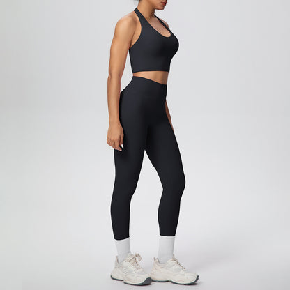 SOLBANA Studio Halter 2-Piece Pant Set - alternate product view