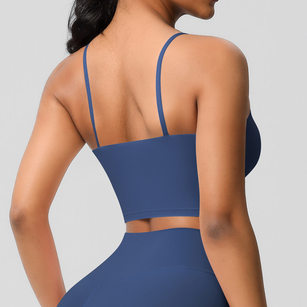 SOLBANA Studio Padded Strap Tank in Ocean