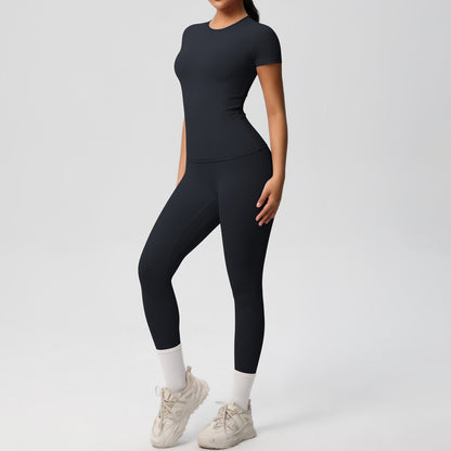SOLBANA Form Tee 2-Piece Legging Set - alternate product view