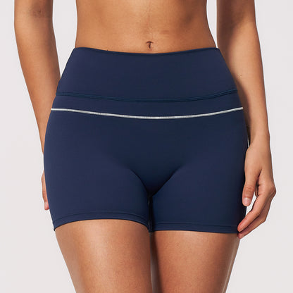 SOLBANA Riviera Stripe Short in Indigo Blue