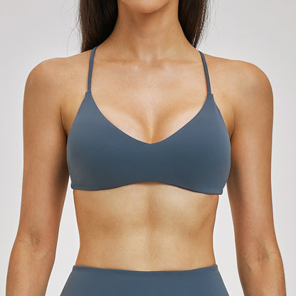 SOLBANA Studio Ring Back Bra - blue colour option
