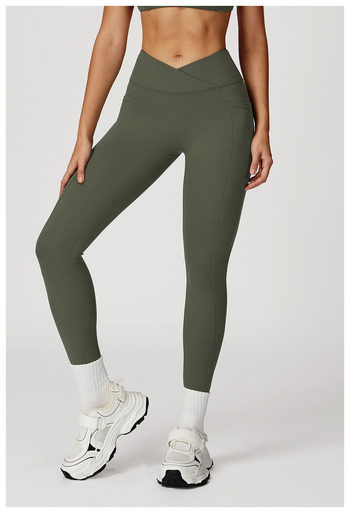 SOLBANA Studio Cross-Waist Legging - alternate product view