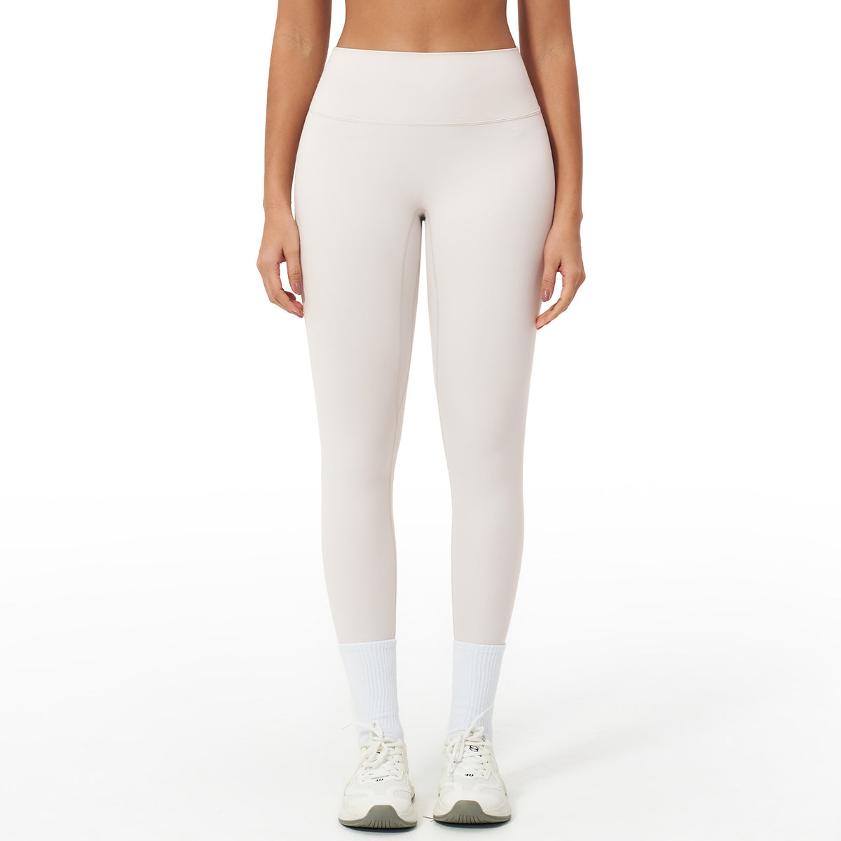 SOLBANA Form Brushed Legging in Pearl Gray