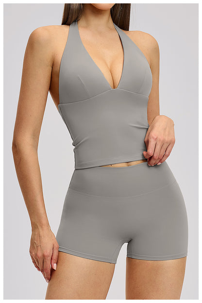 SOLBANA Studio Sculpt V-Neck Tank - alternate product view
