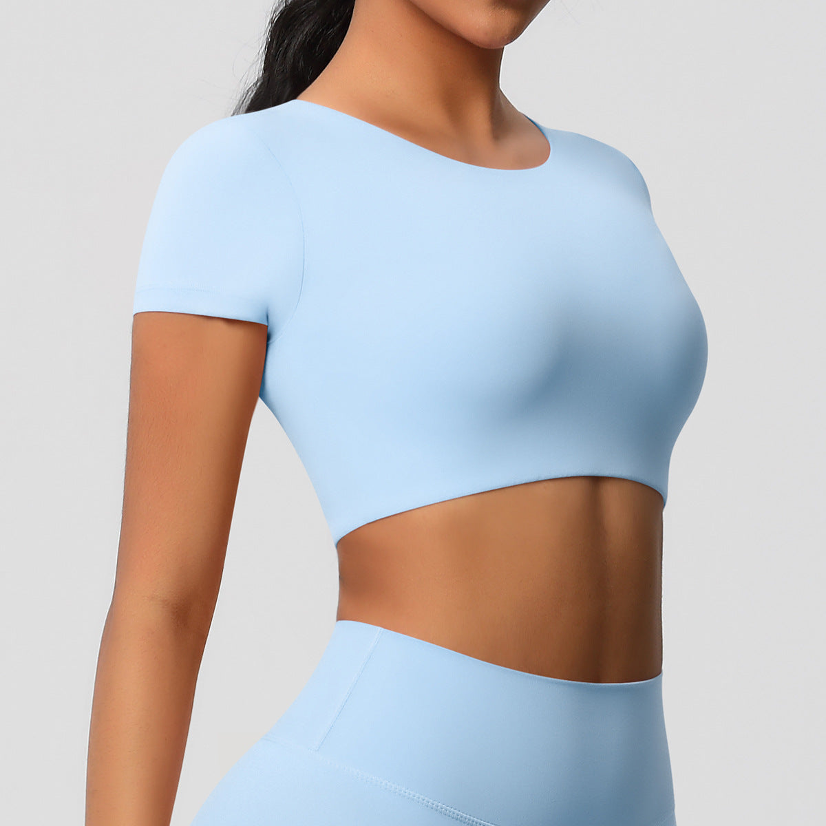 SOLBANA Studio Padded Crop Tee
