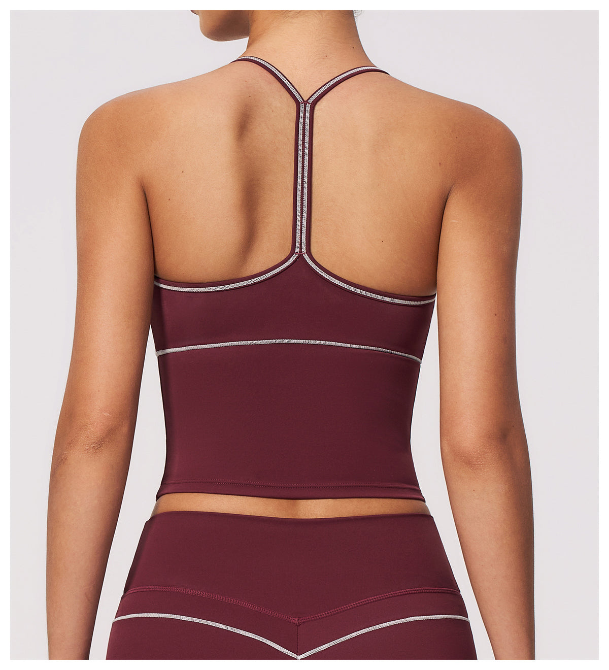 SOLBANA Riviera Contrast Halter Top - alternate product view
