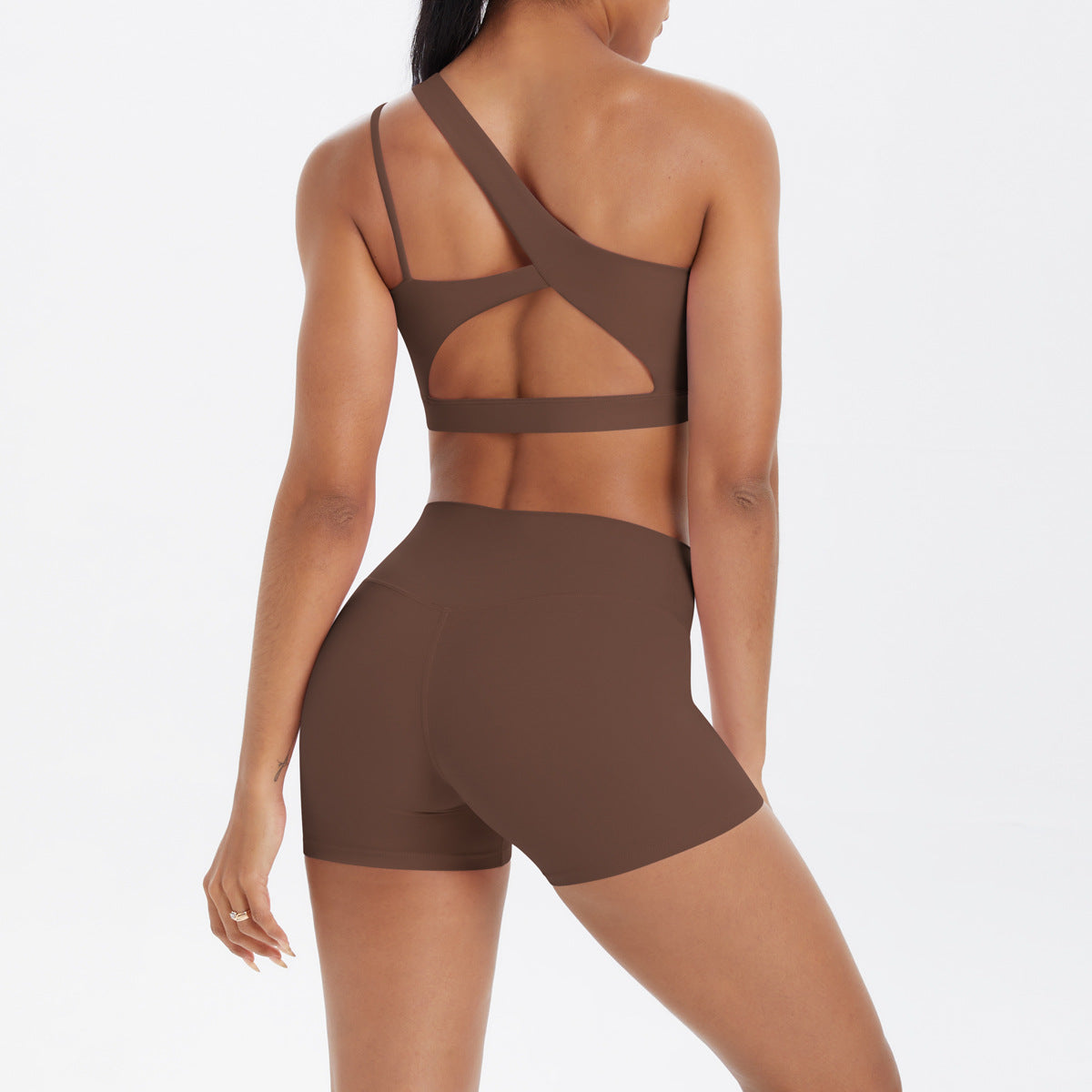 SOLBANA Studio One-Shoulder Short Set - alternate product view