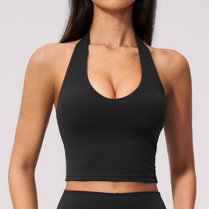SOLBANA Coast Halter Bra in After Dark