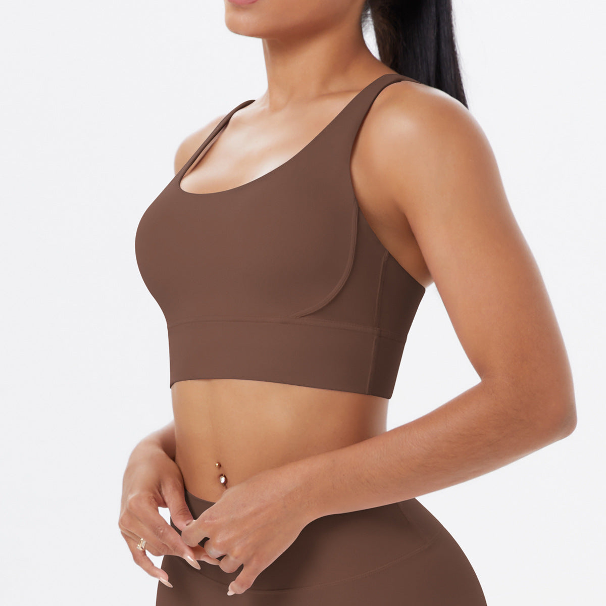 SOLBANA Form Double-Strap Crossback Bra - alternate product view